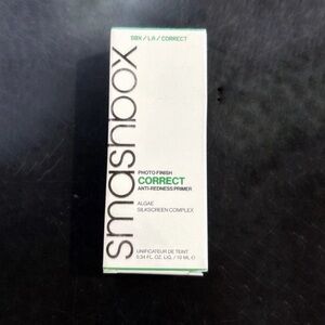 Smashbox Photo Finish Correct Anti-Redness Face Primer - 0.34oz NIB